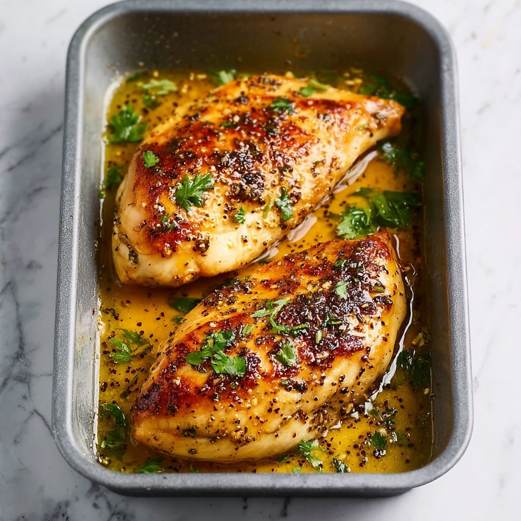 Baked Crispy Split Chicken Breast Recipe - Recipe Image