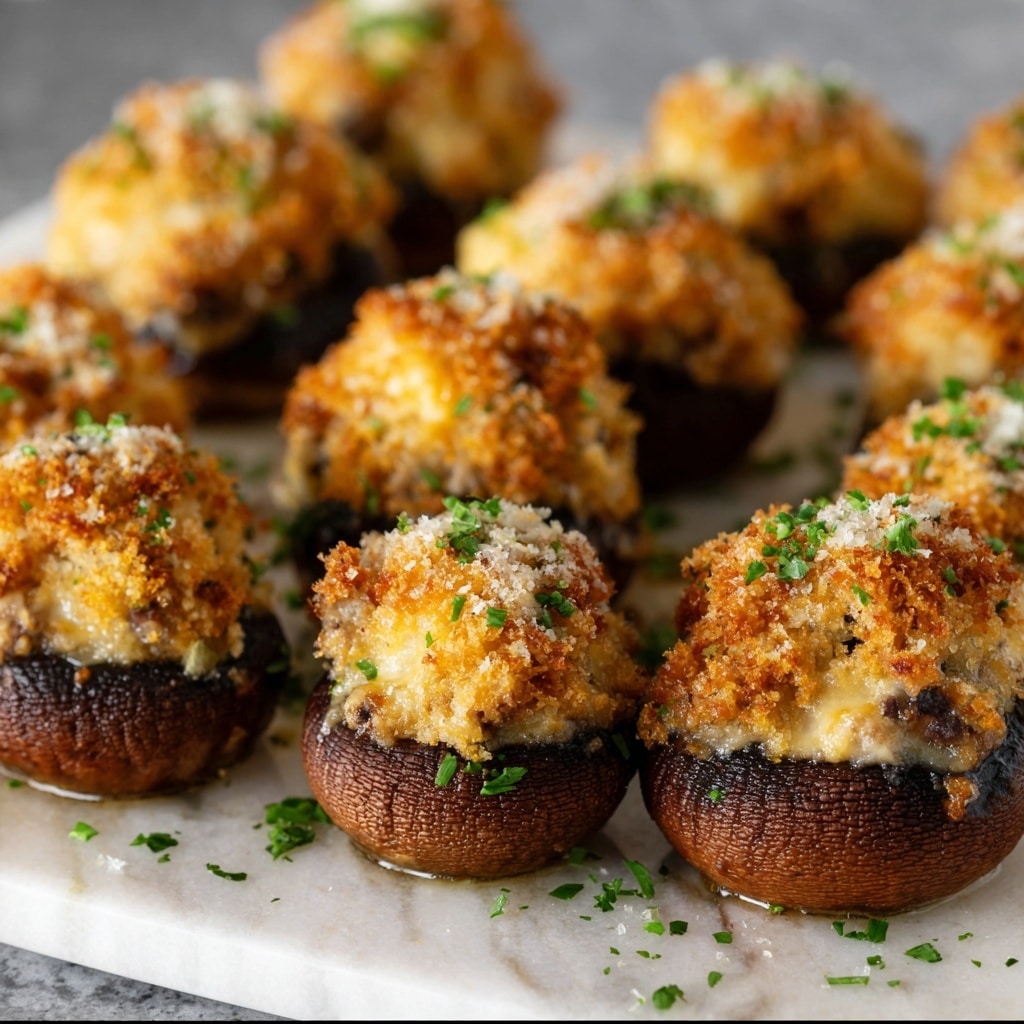 Sausage Stuffed Mushrooms Recipe - Recipe Image