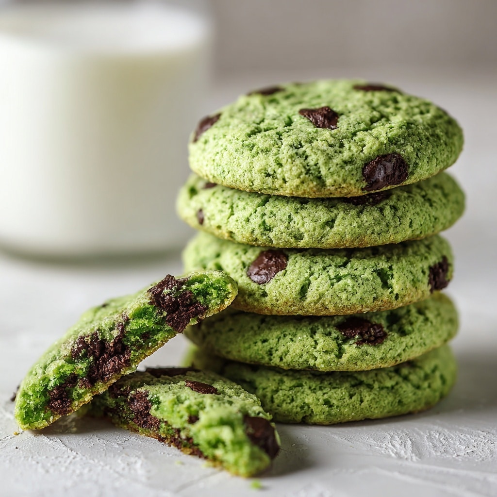 Refreshing Mint Chocolate Chunk Cookies Recipe - Recipe Image