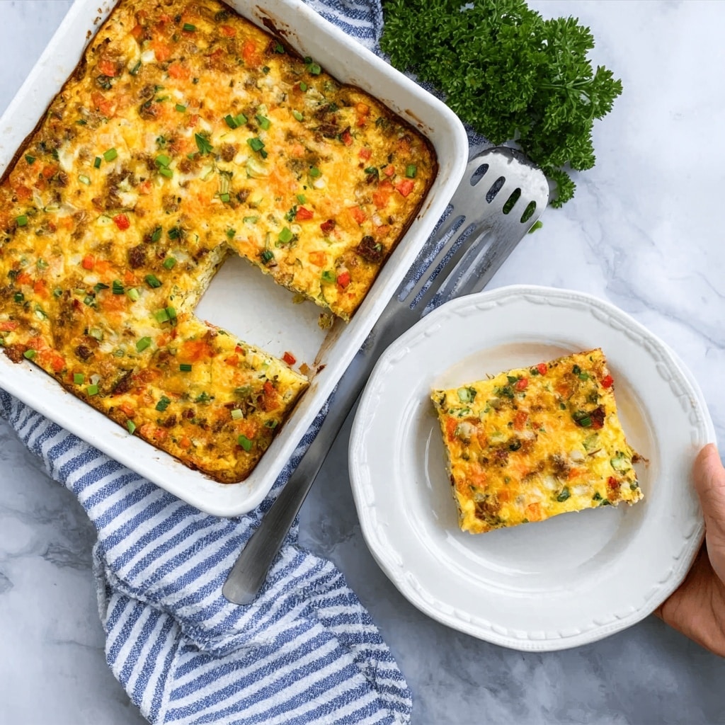 Cheesy Sausage Hashbrown Casserole Recipe - Recipe Image