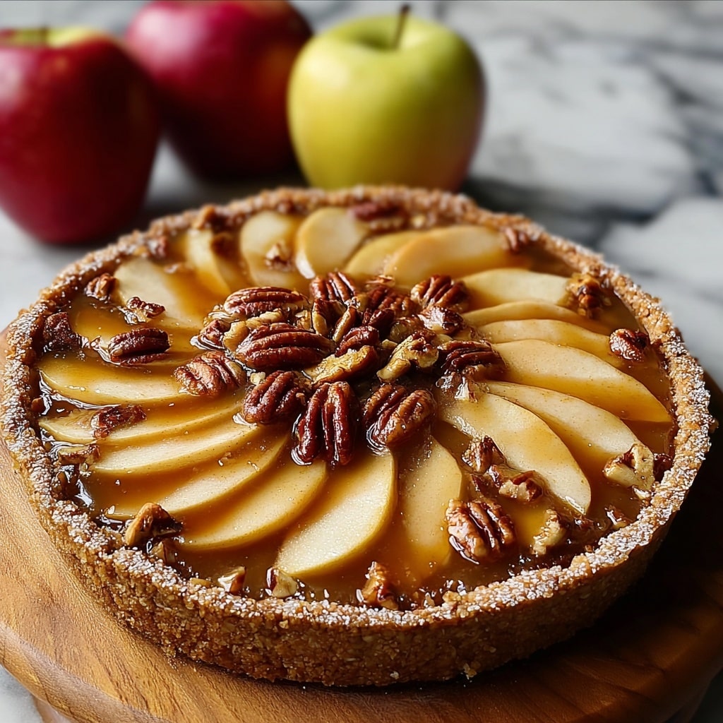 Gluten Free Caramel Apple Tart Recipe - Recipe Image