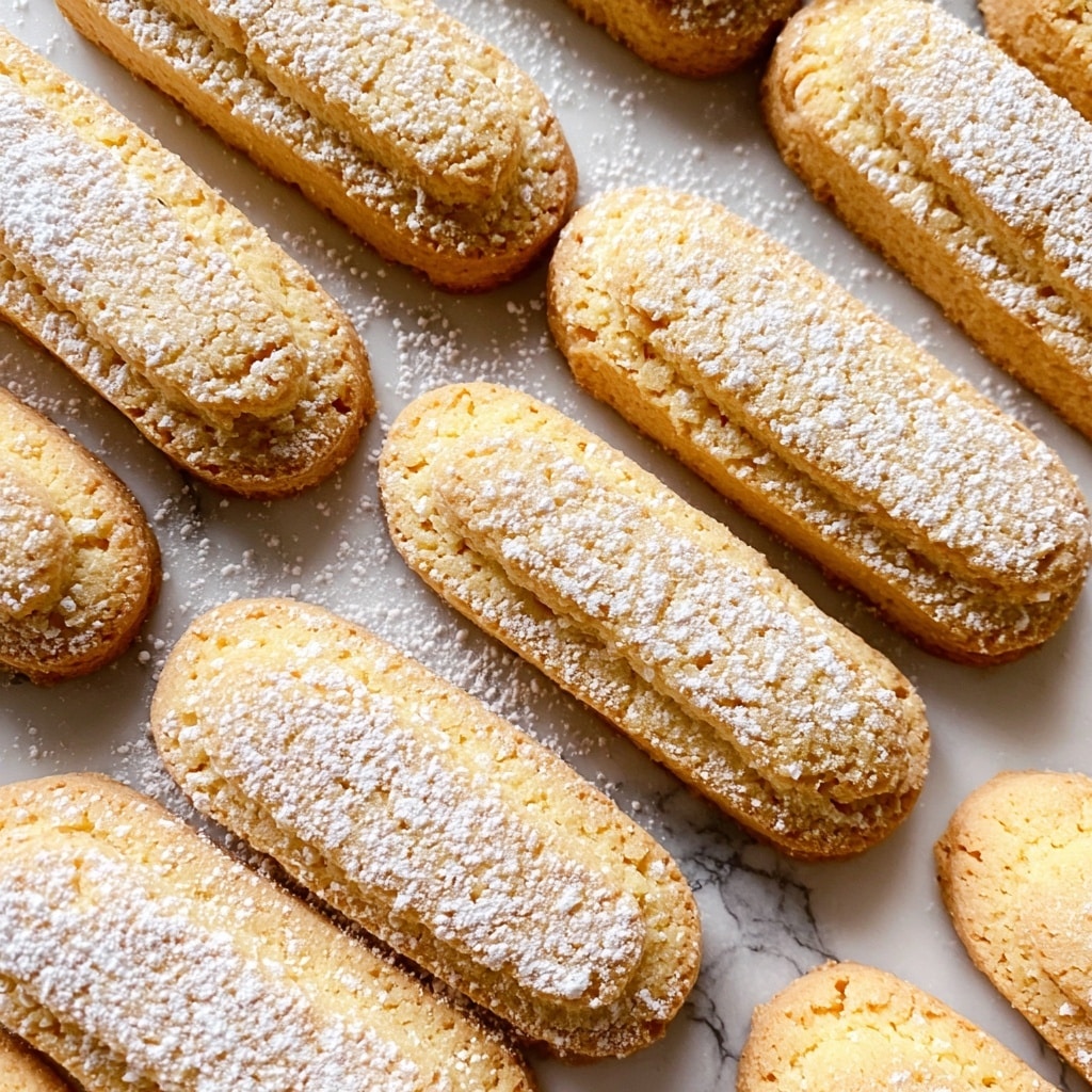 Vegan Ladyfingers (Savoiardi Cookies) Recipe - Recipe Image
