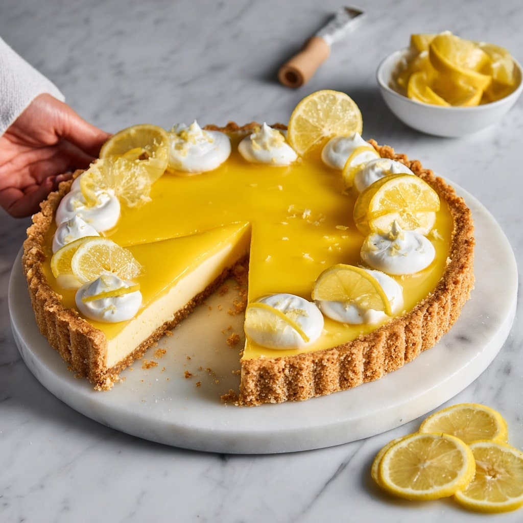 Vegan Lemon Tart Recipe - Recipe Image