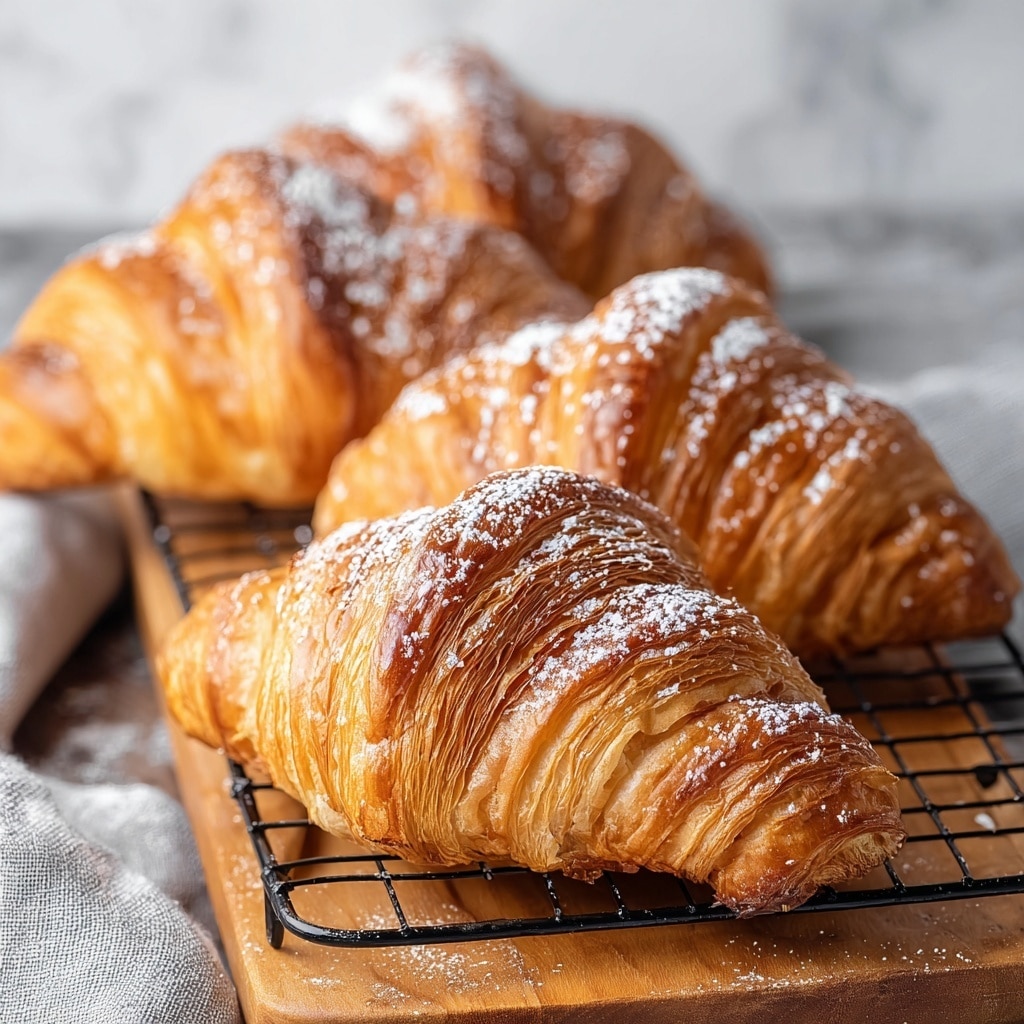 Air Fryer Croissants with Nutella and Chocolate Chips Recipe - Recipe Image