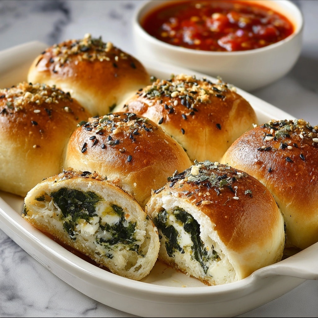 Spinach and Ricotta Rolls Recipe - Recipe Image