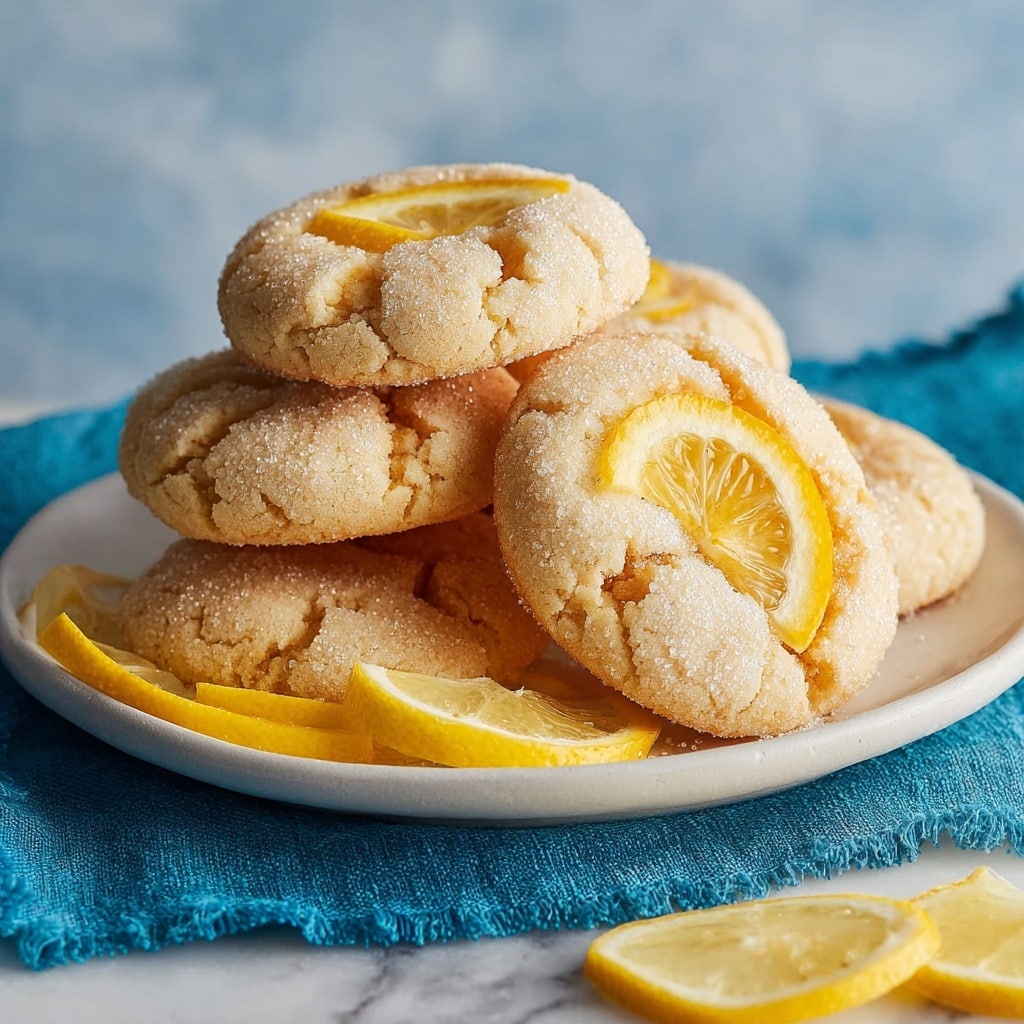 Lemon Sugar Cookies: The Ultimate Sweet & Tangy Treat Recipe - Recipe Image