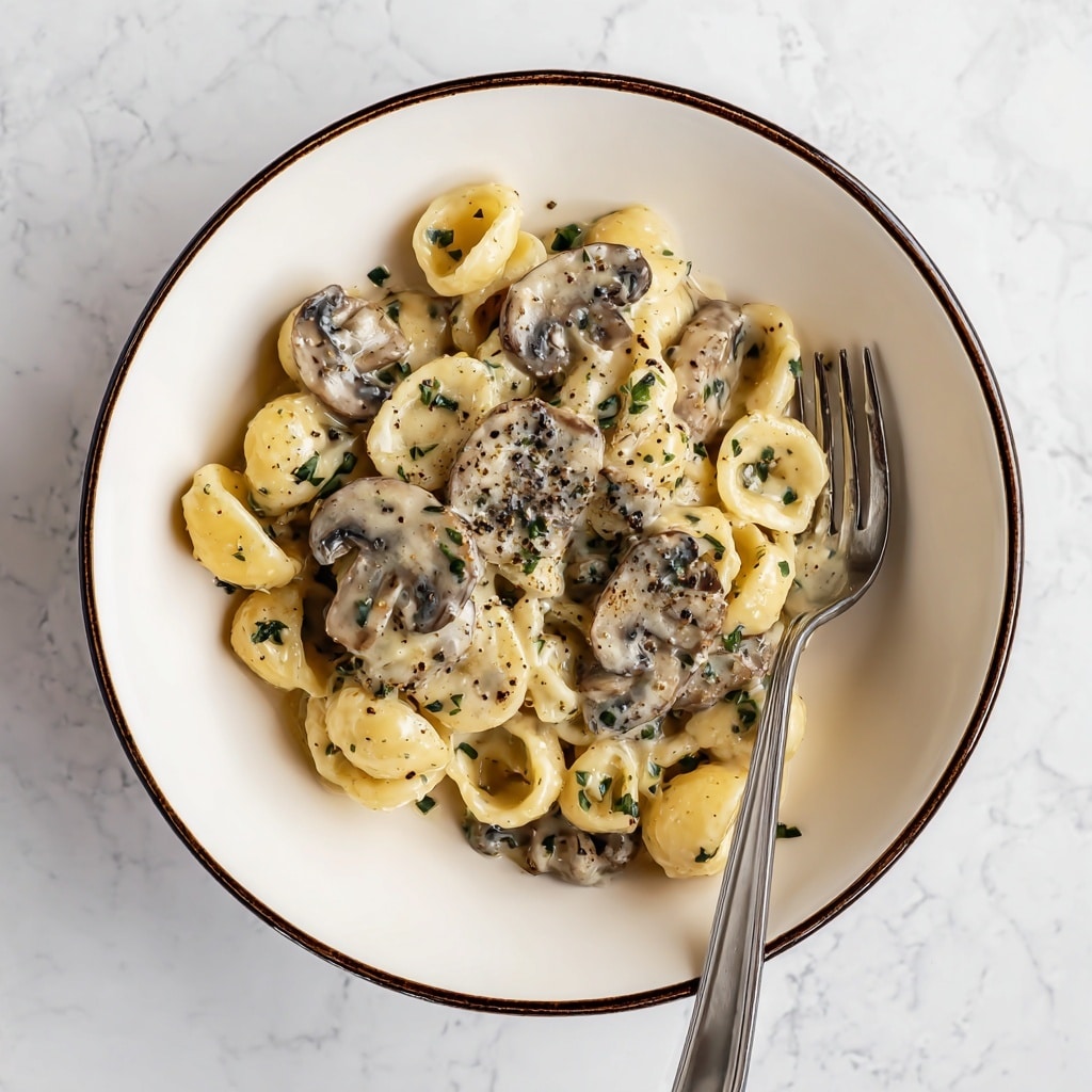 Best Creamy Mushroom Pasta Recipe - Recipe Image