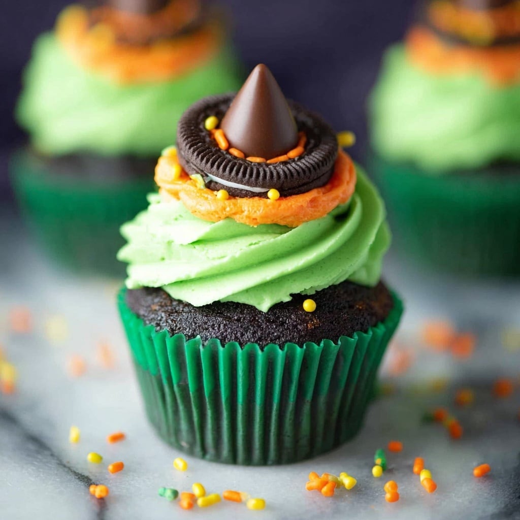 Witch Hat Cupcakes Recipe - Recipe Image