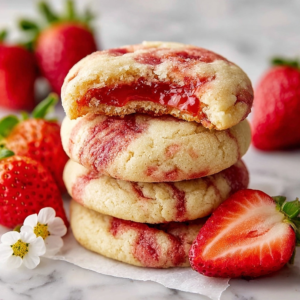 Strawberry Cheesecake Cookies Recipe - Recipe Image