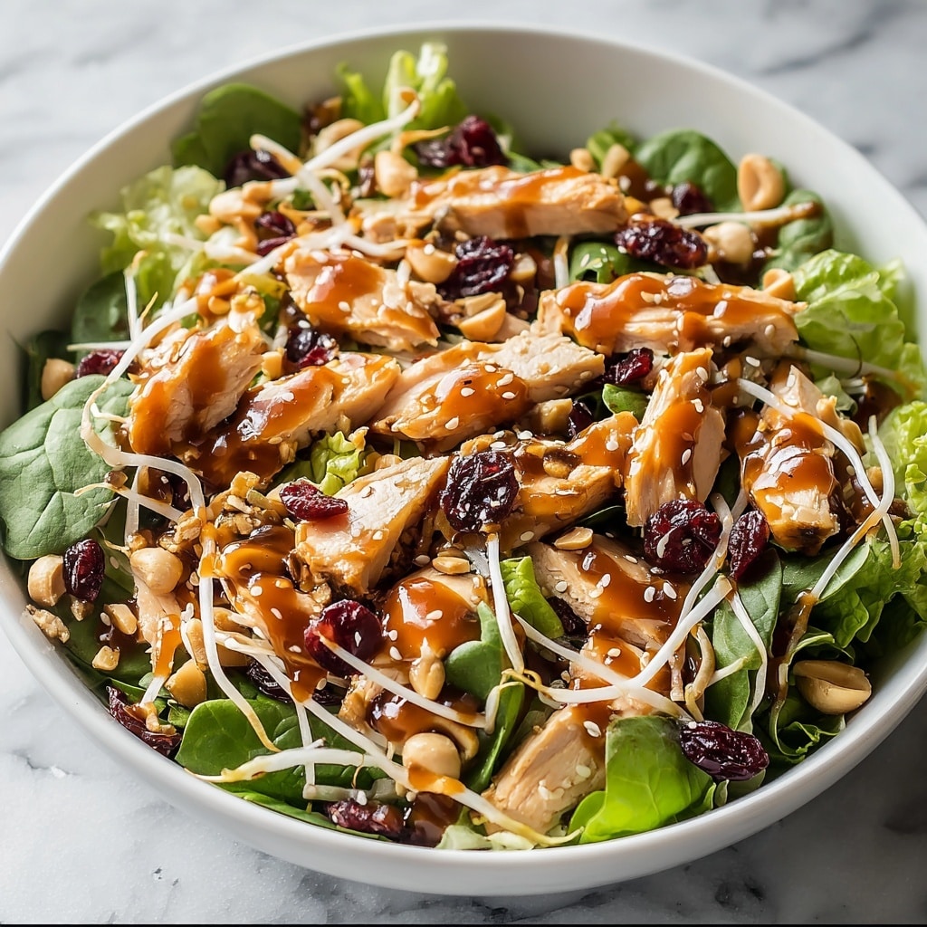 Asian Chicken Cranberry Salad Recipe - Recipe Image