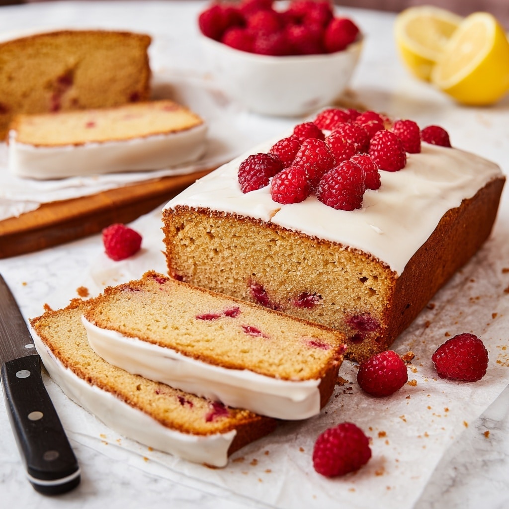 Lemon and Raspberry Drizzle Cake Recipe - Recipe Image