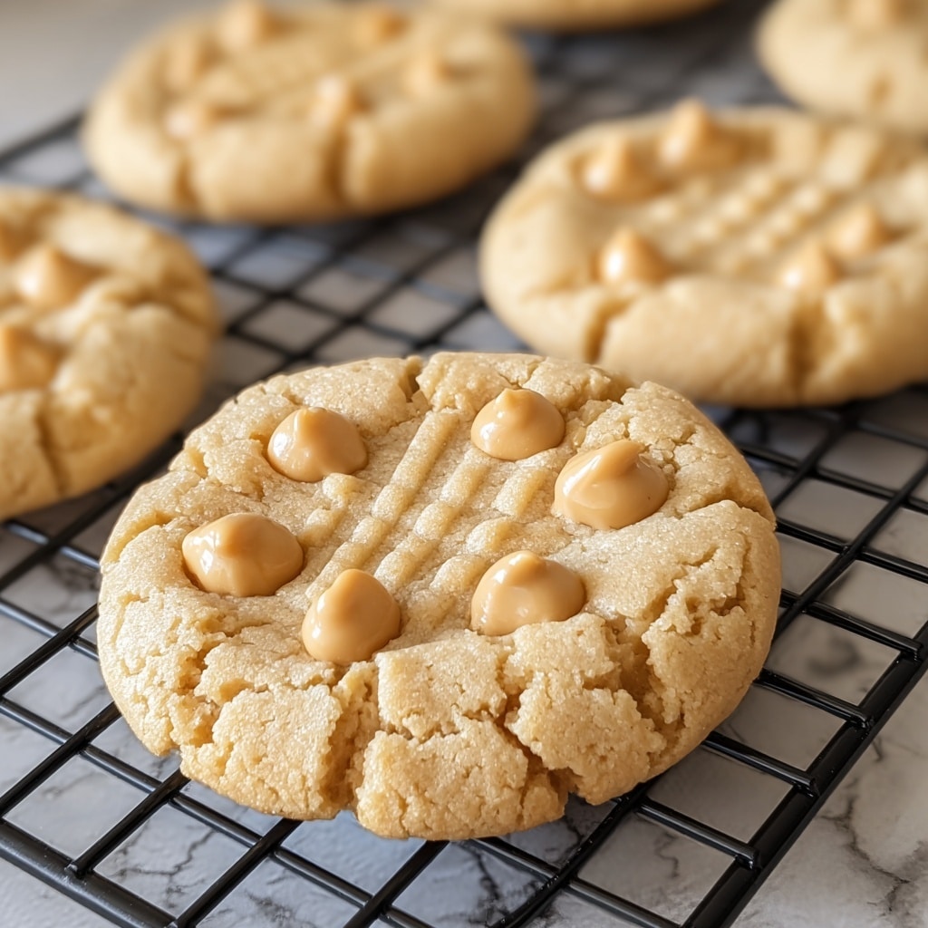 Soft Peanut Butter Cookies Recipe - Recipe Image