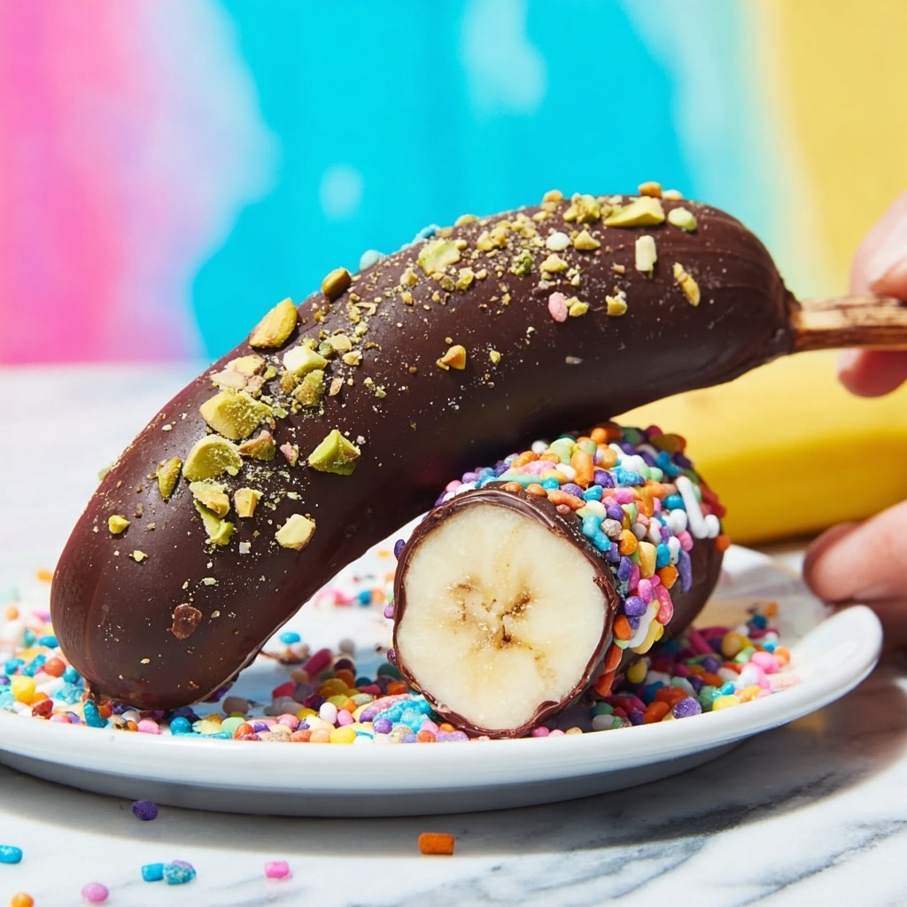 Frozen Chocolate Covered Bananas Recipe - Recipe Image