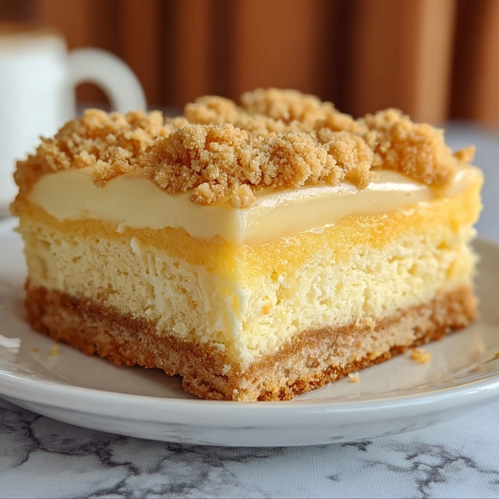 Lemon Cream Cheese Coffee Cake Recipe - Recipe Image