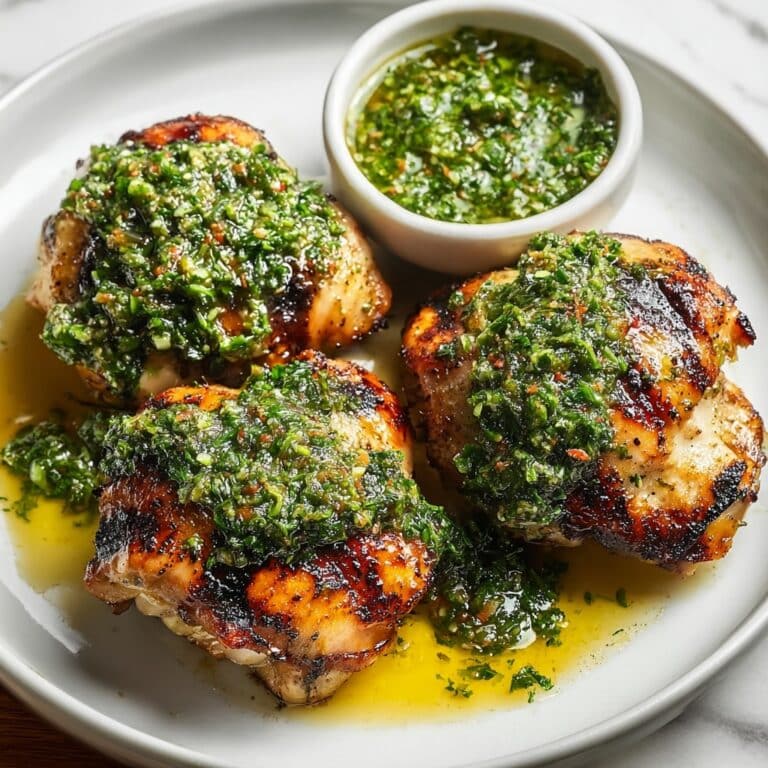 Chimichurri Chicken Thighs Recipe