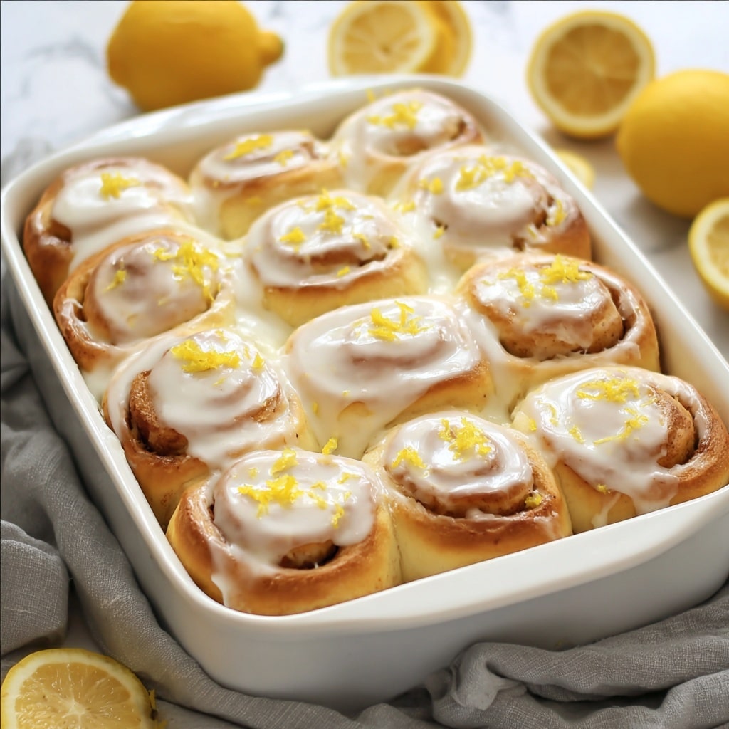 Lemon Sweet Rolls Recipe - Recipe Image