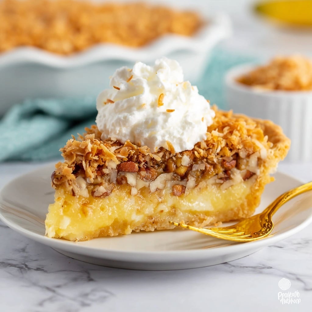 Island Pecan Pie Recipe - Recipe Image