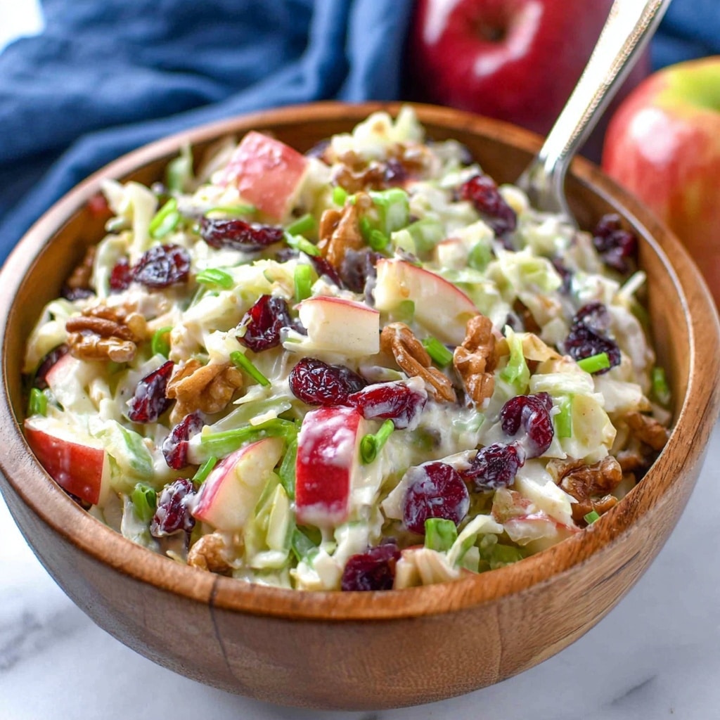 Apple Cranberry Coleslaw Recipe - Recipe Image