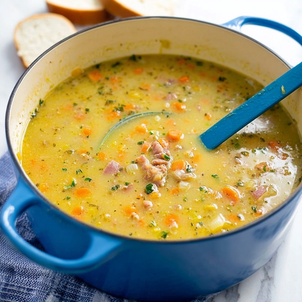 Split Pea Soup with Ham Recipe - Recipe Image