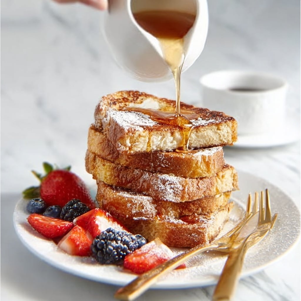 Churro-Stuffed French Toast with Cinnamon Sugar Recipe - Recipe Image
