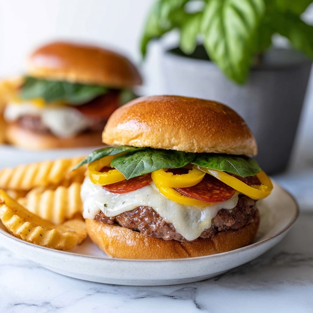 Pizza Burger Recipe - Recipe Image