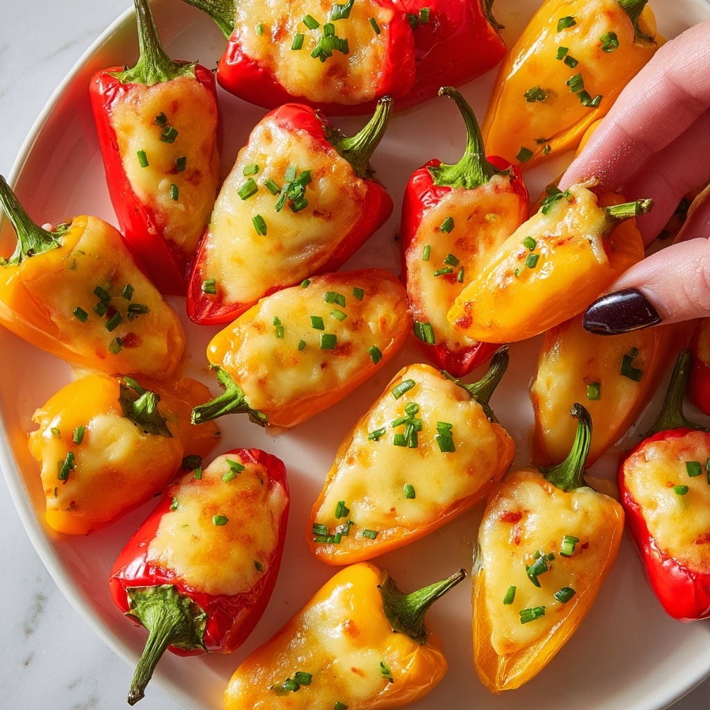 Pimento Cheese-Stuffed Mini Peppers Recipe - Recipe Image