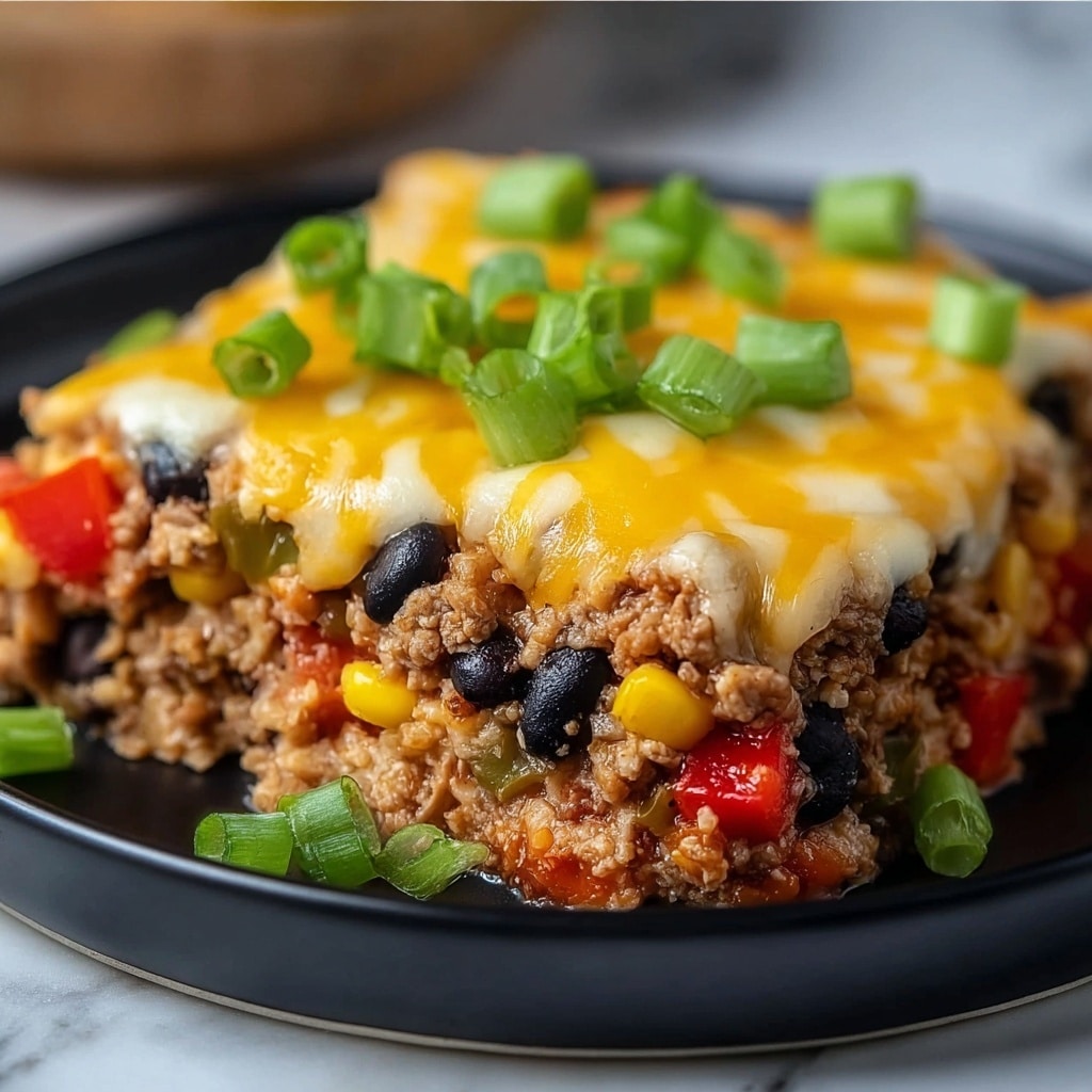 Southwest Ground Turkey and Rice Skillet Recipe - Recipe Image