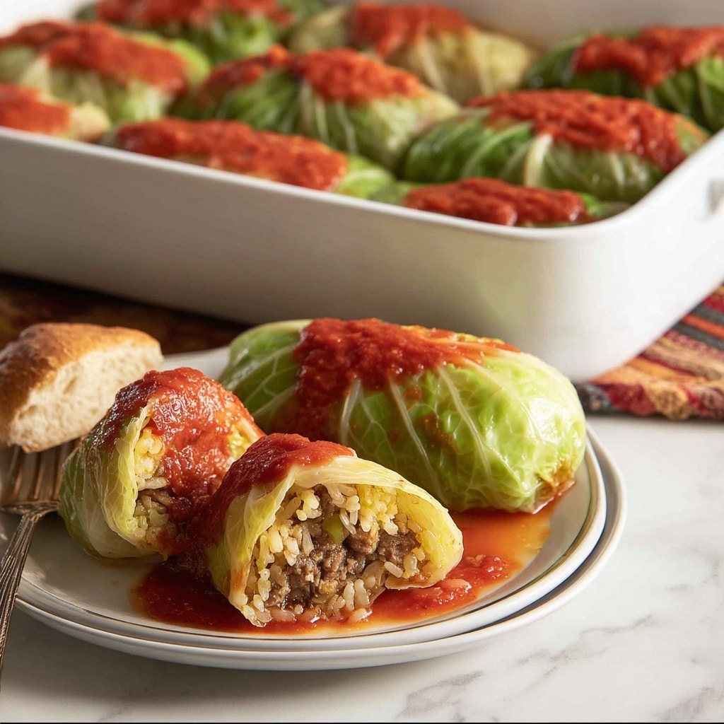 Creole Cabbage Rolls Recipe - Recipe Image