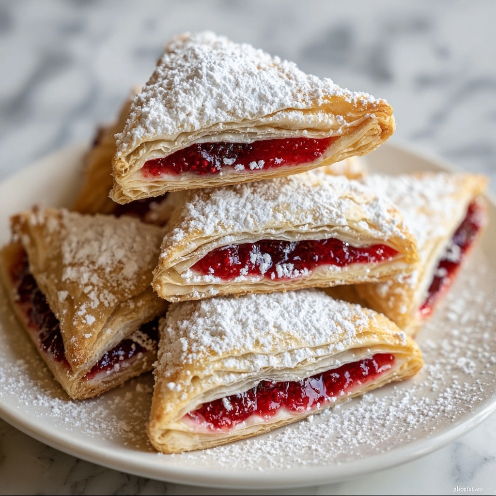 Raspberry Kolaczki Cookies Recipe - Recipe Image