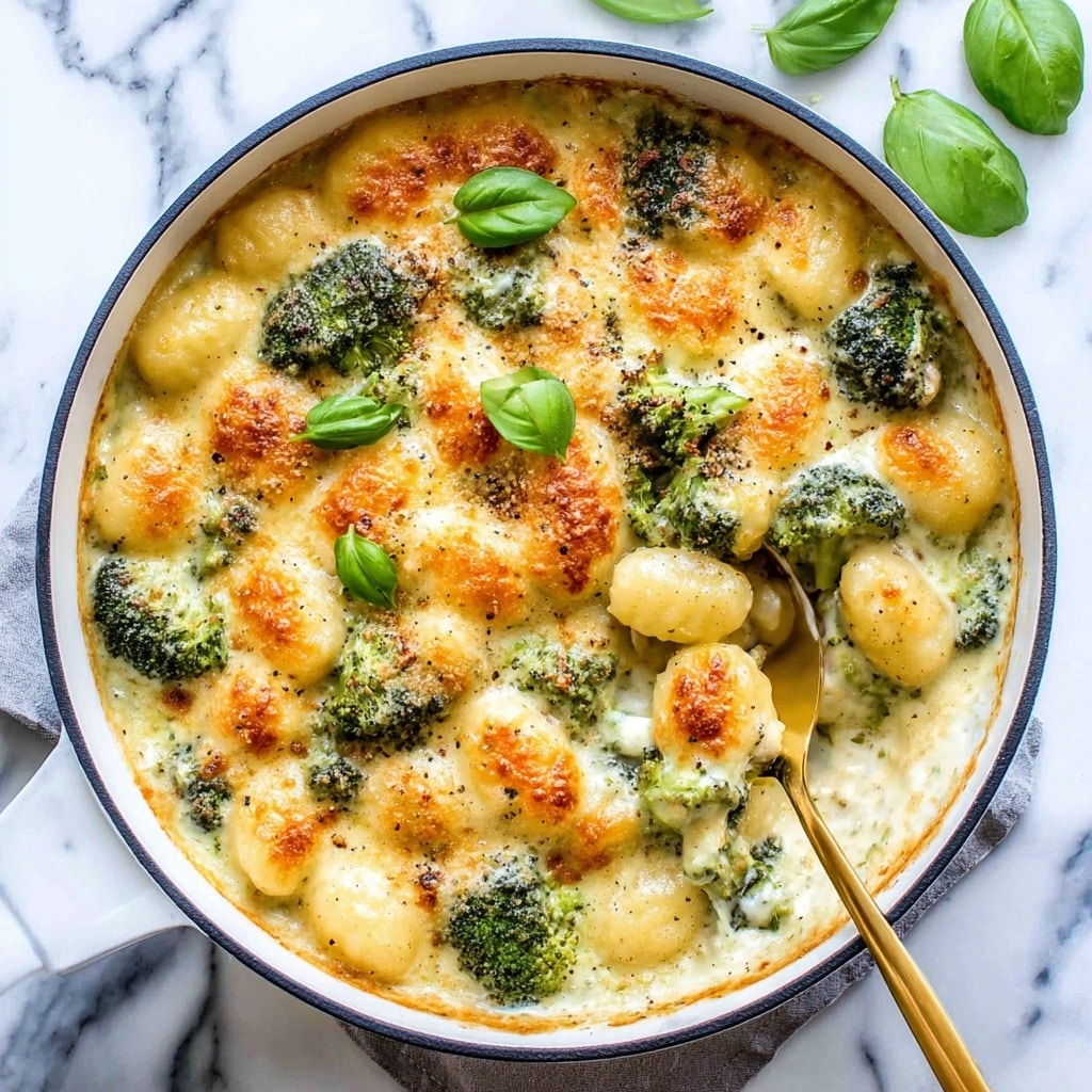 Chicken Alfredo Gnocchi Bake Recipe - Recipe Image