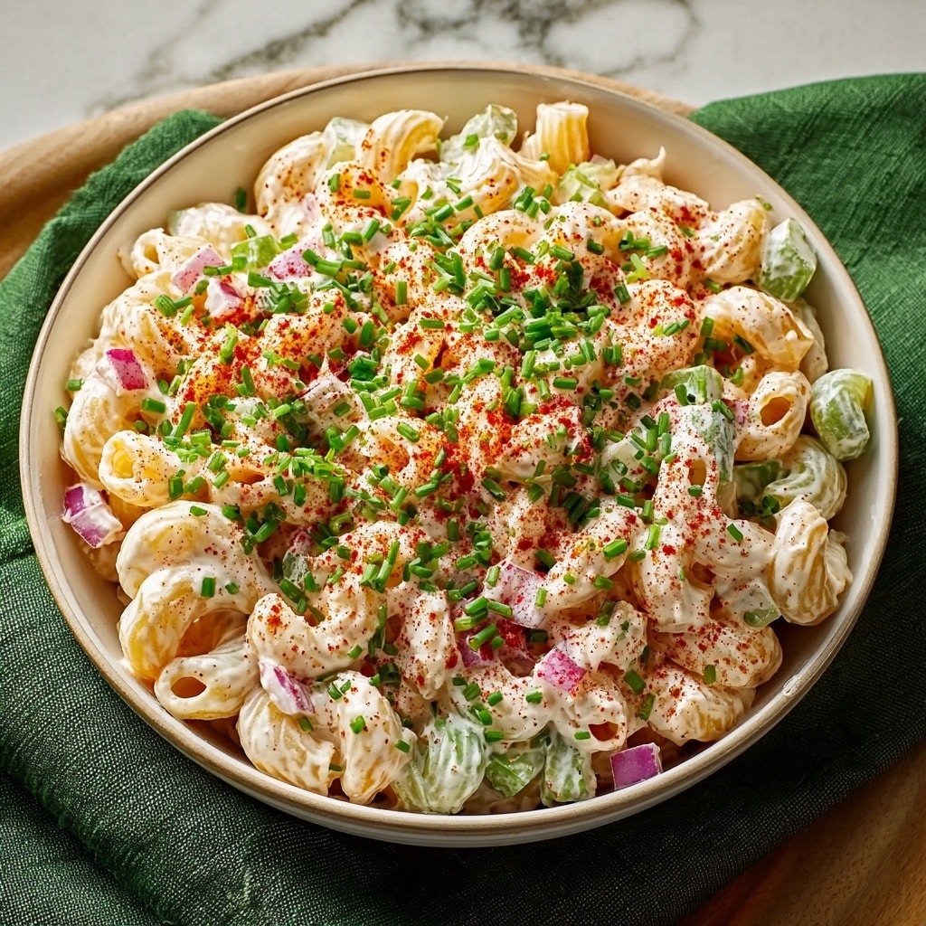 Creamy Macaroni Salad Recipe - Recipe Image