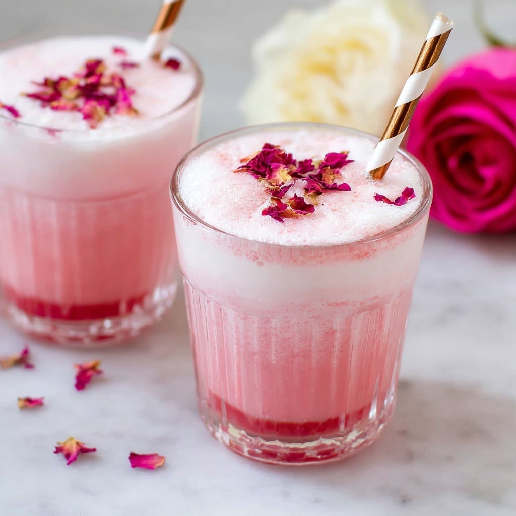 Rose Lassi Recipe - Recipe Image