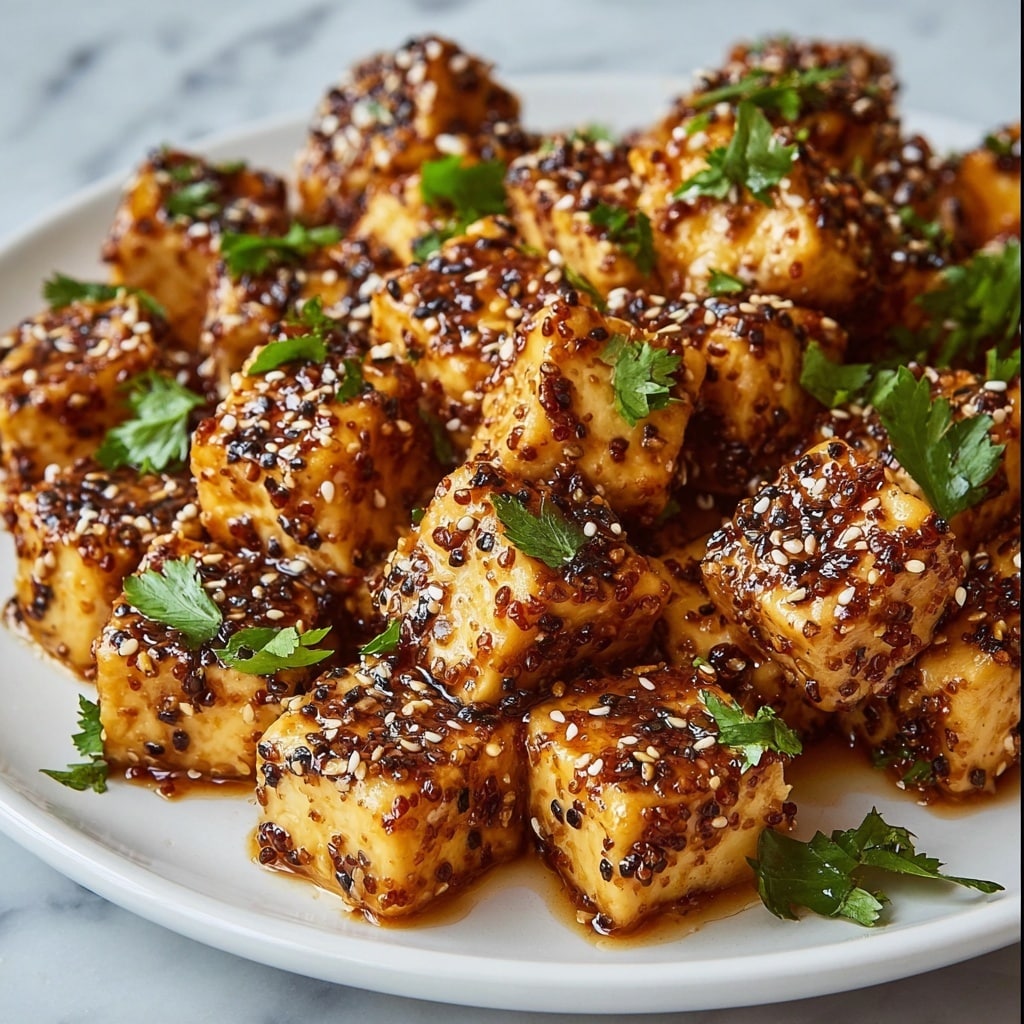 Baked Lemon Pepper Tofu Recipe - Recipe Image