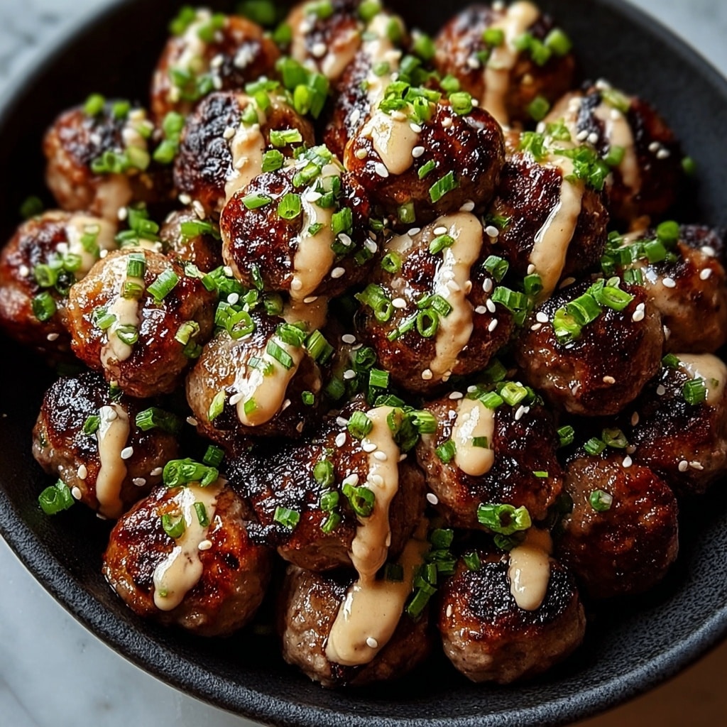 Korean BBQ Meatballs Recipe - Recipe Image