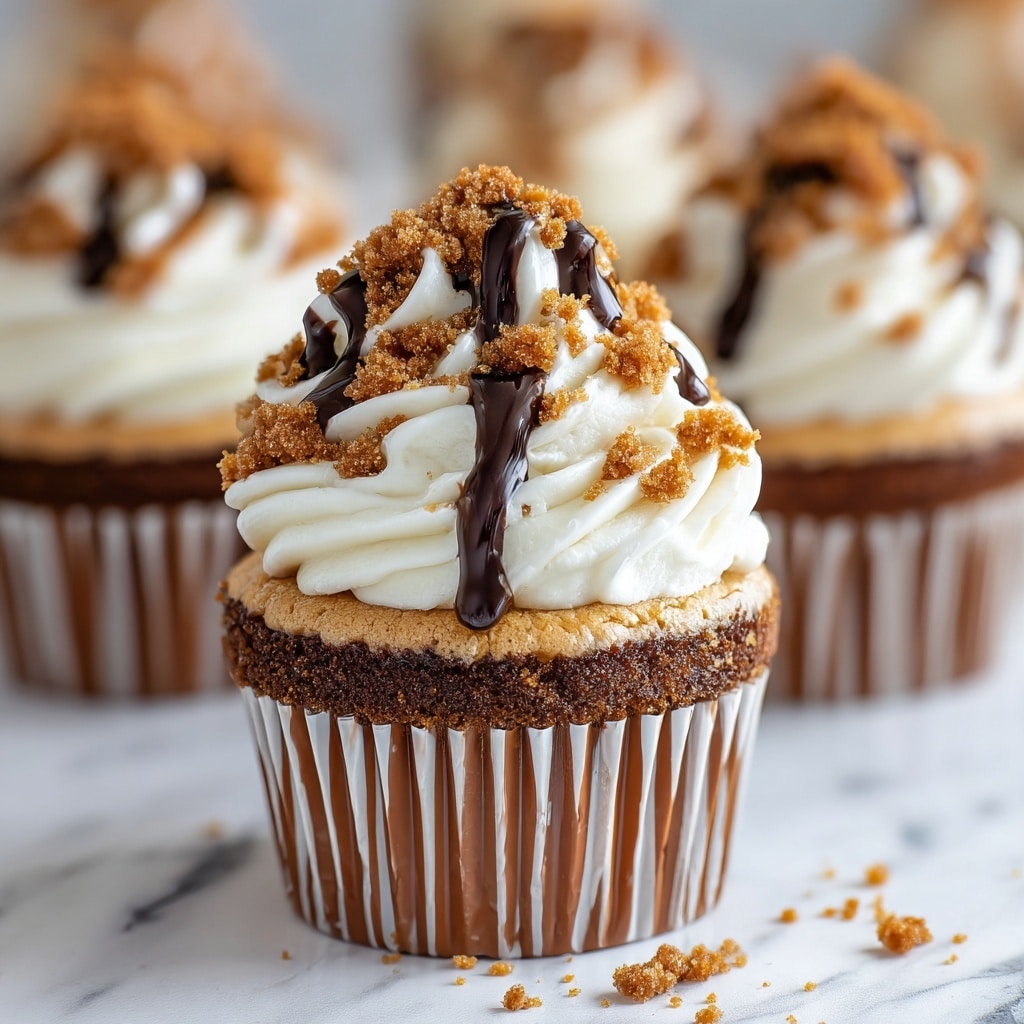Nutella Cheesecake Cupcakes Recipe - Recipe Image