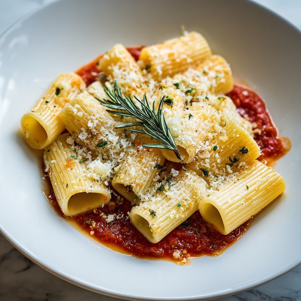 Ricotta Paccheri Recipe - Recipe Image
