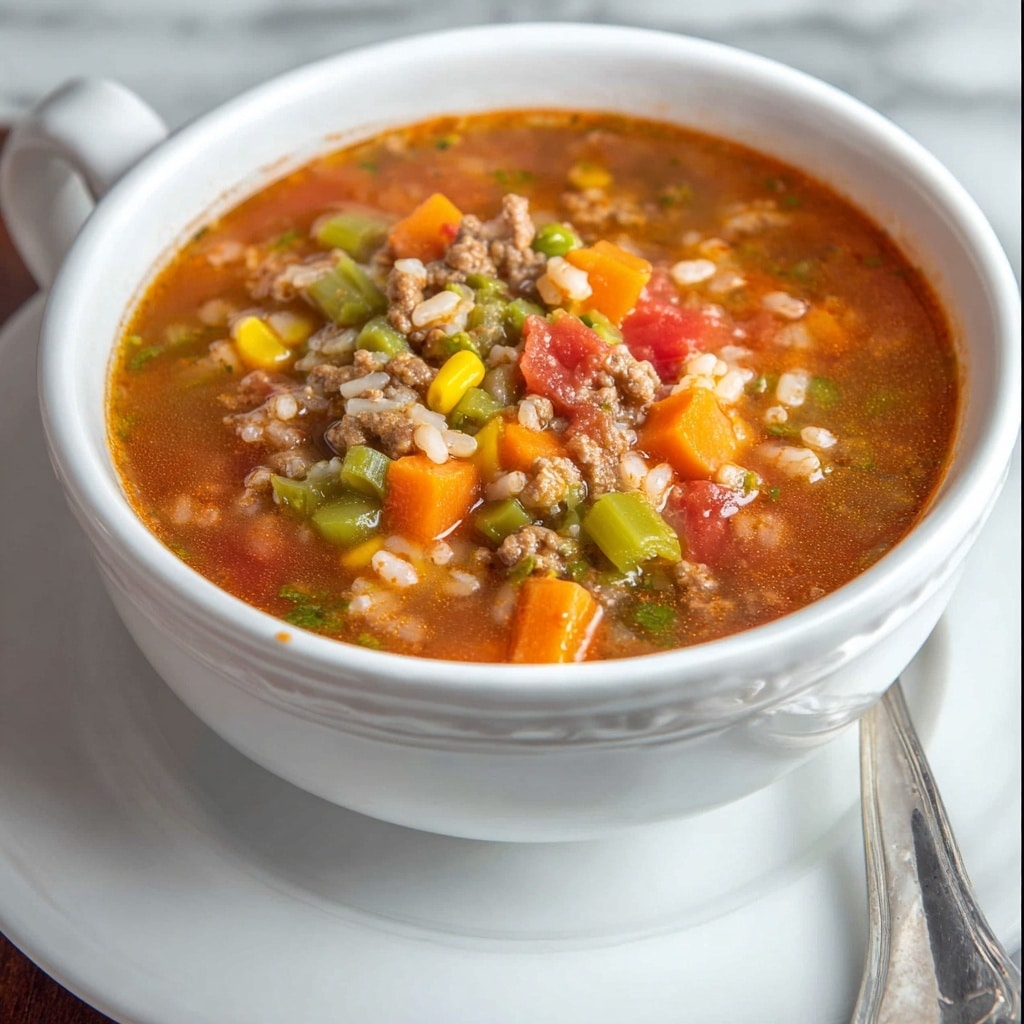 Turkey Vegetable Soup Recipe - Recipe Image
