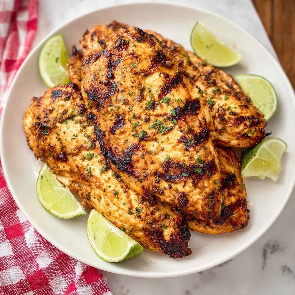 Chili Lime BBQ Grilled Chicken Recipe - Recipe Image