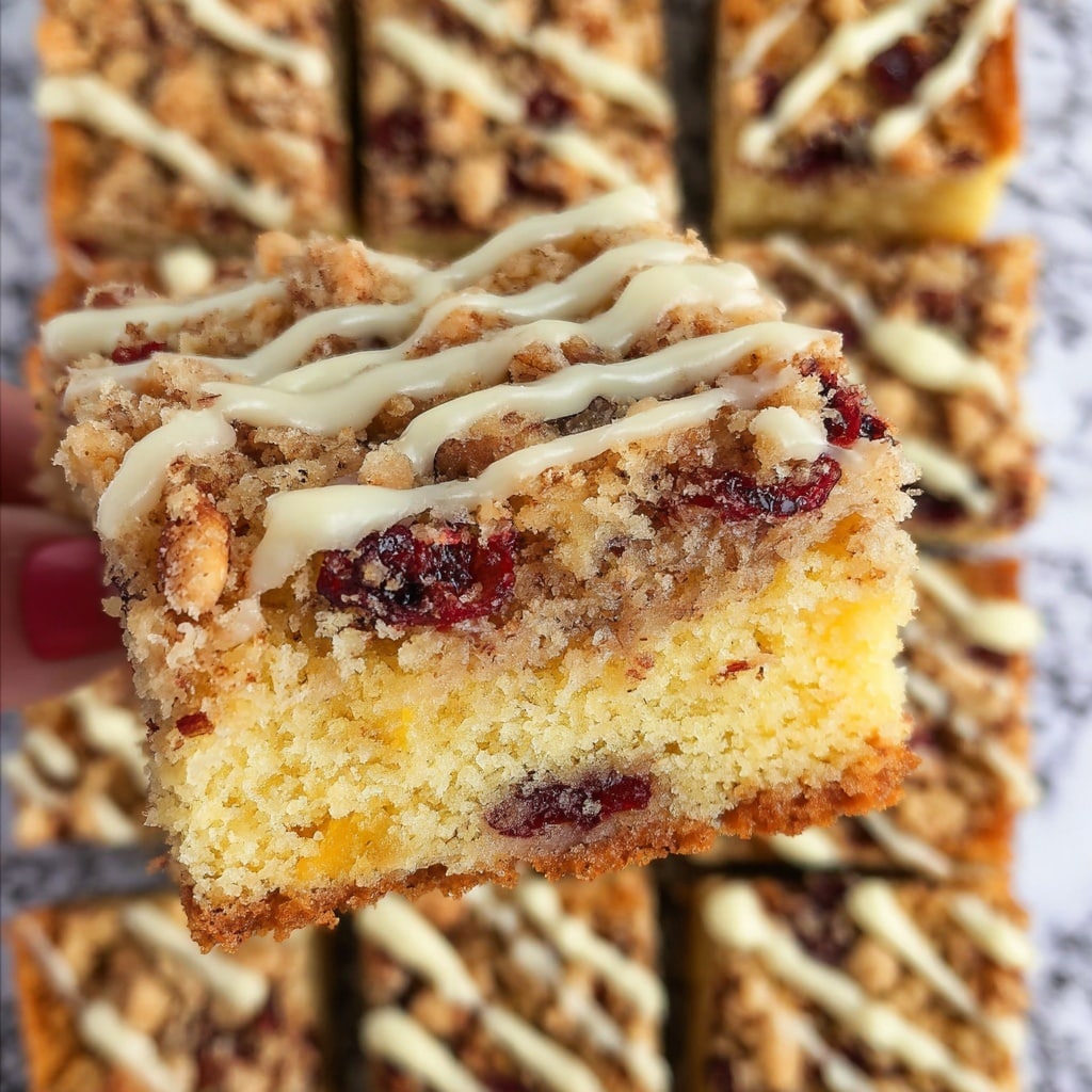 Overnight Cranberry Coffee Cake Recipe - Recipe Image