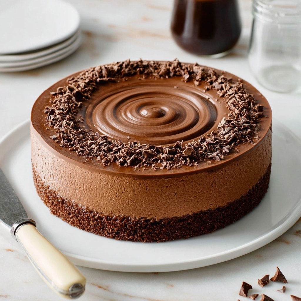 Vegan Guinness Cheesecake Recipe - Recipe Image