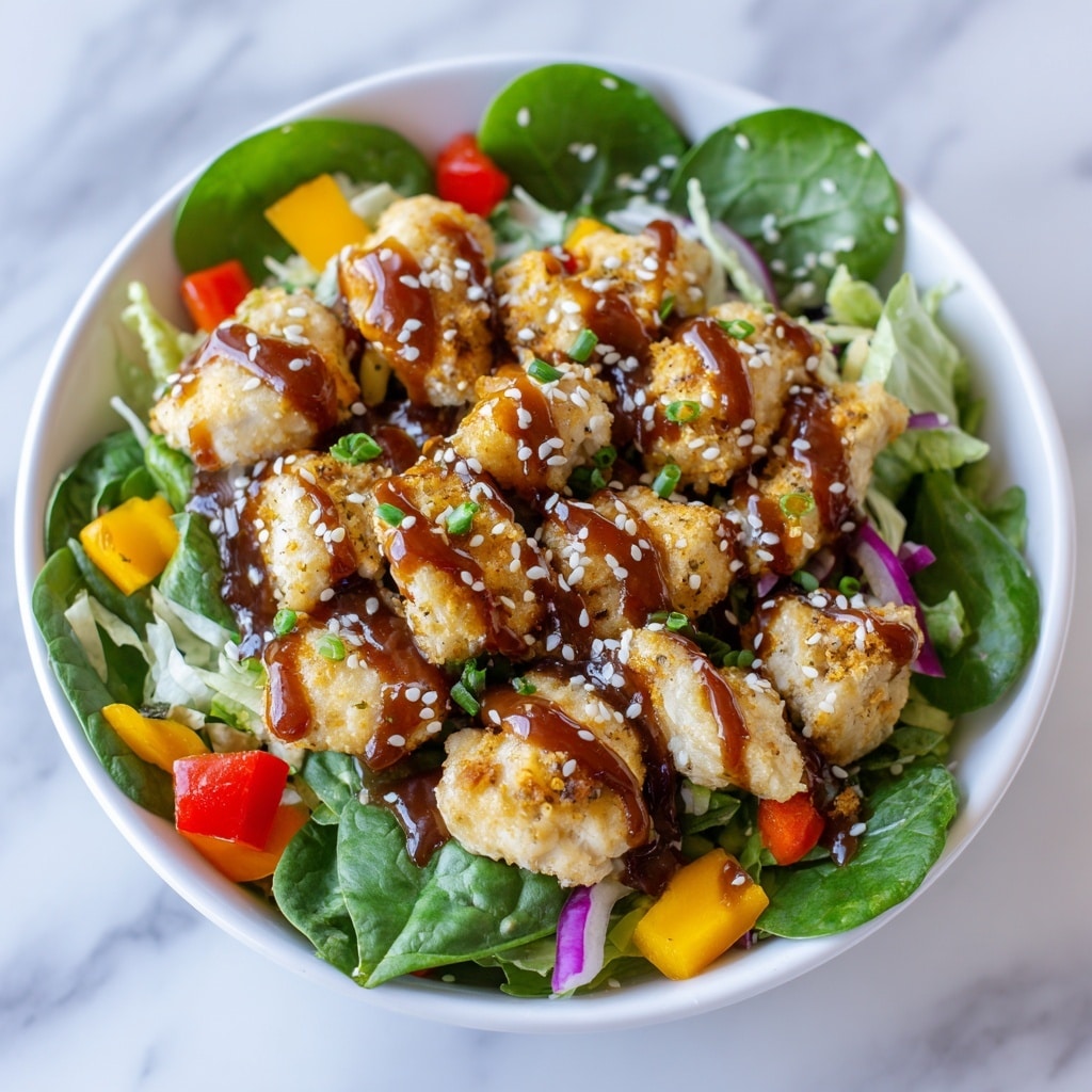 Honey Hot Chicken Salad Recipe - Recipe Image
