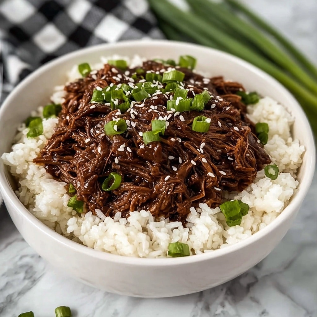 Sweet and Spicy Korean Beef Stew Recipe - Recipe Image