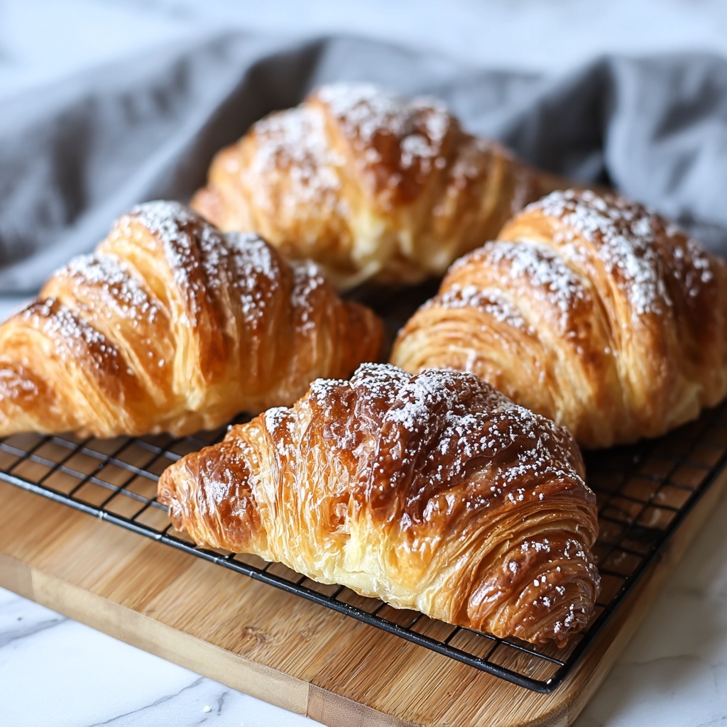 Air Fryer Croissants with Nutella and Chocolate Chips Recipe - Recipe Image
