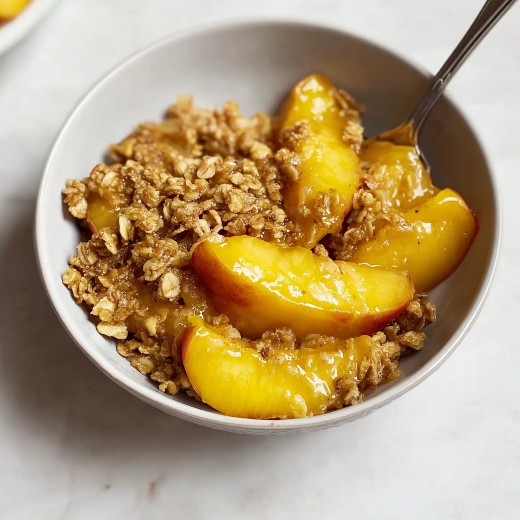 Peach Crisp Recipe - Recipe Image