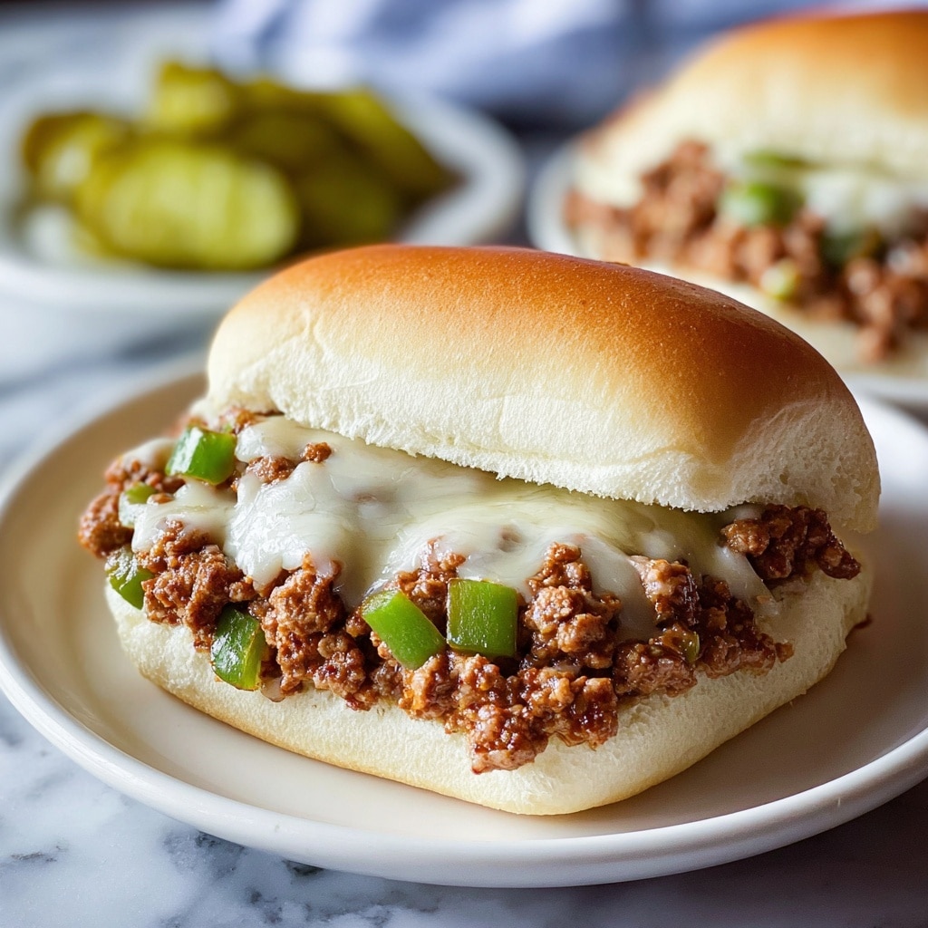 Ground Beef Philly Cheese Steak Recipe - Recipe Image