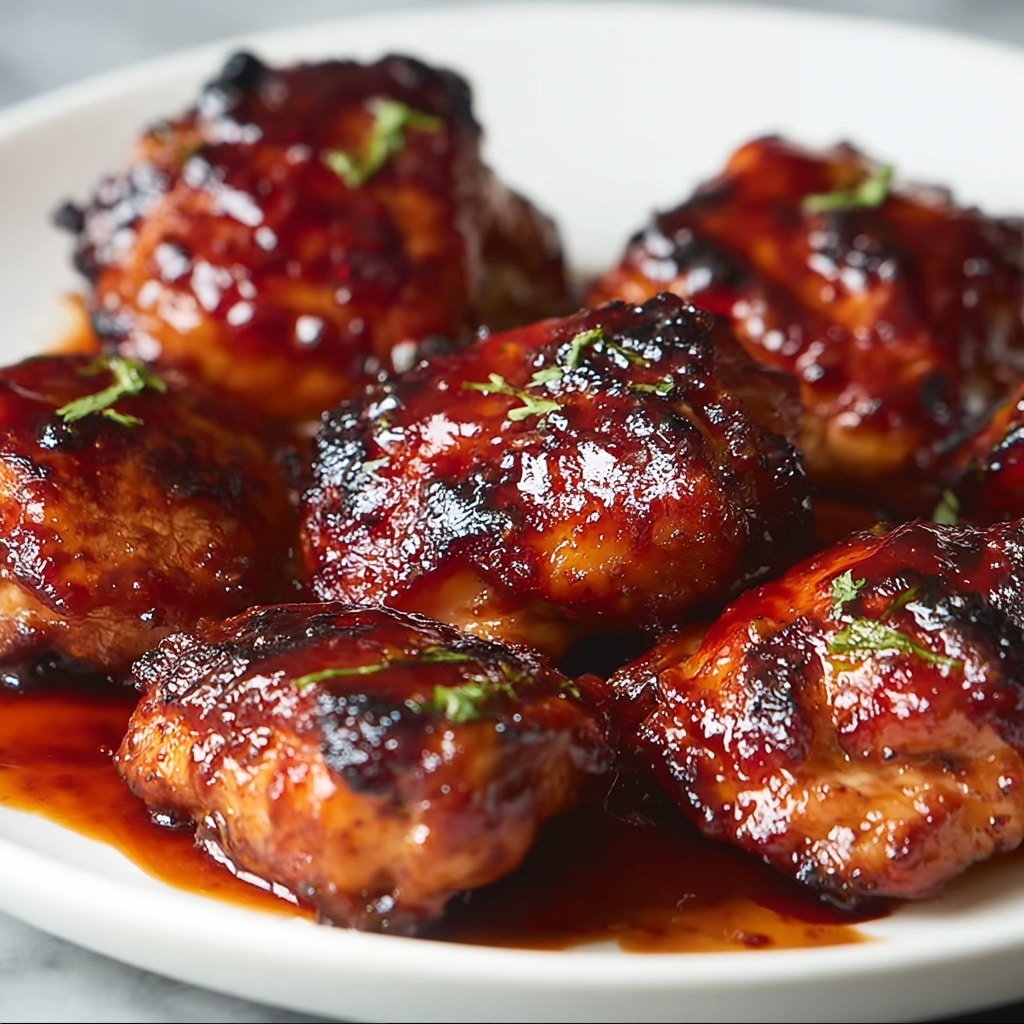 Air Fryer BBQ Chicken Thighs (Ninja Speedi) Recipe - Recipe Image