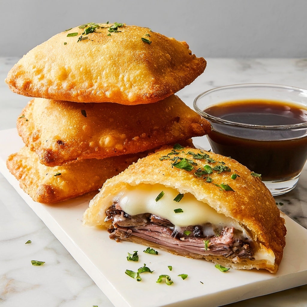 French Dip Stuffed Biscuits Recipe - Recipe Image
