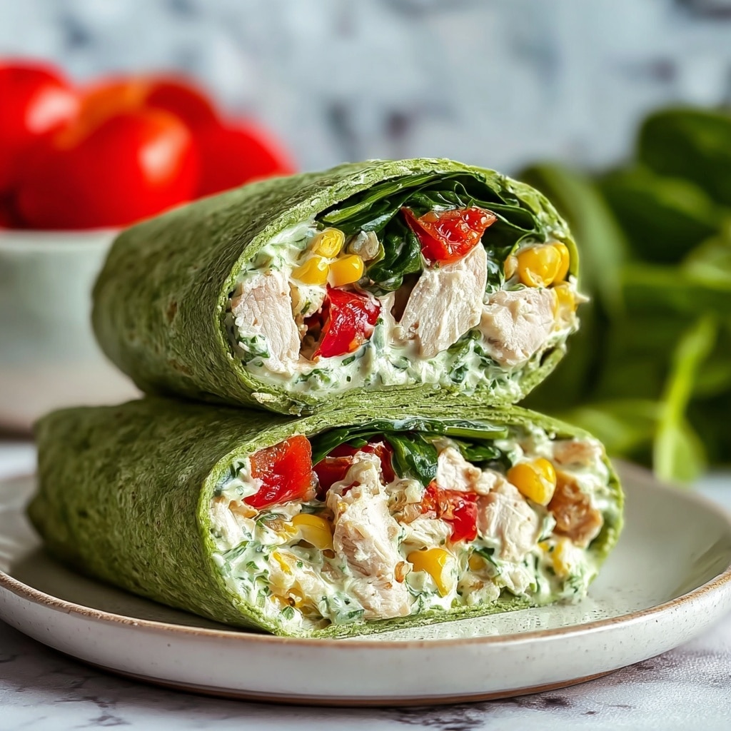 Green Goddess Chickpea Salad Wraps Recipe - Recipe Image
