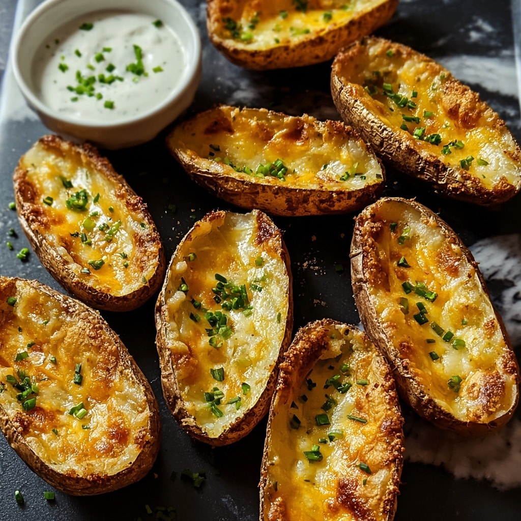 Baked Potato Skins Recipe - Recipe Image