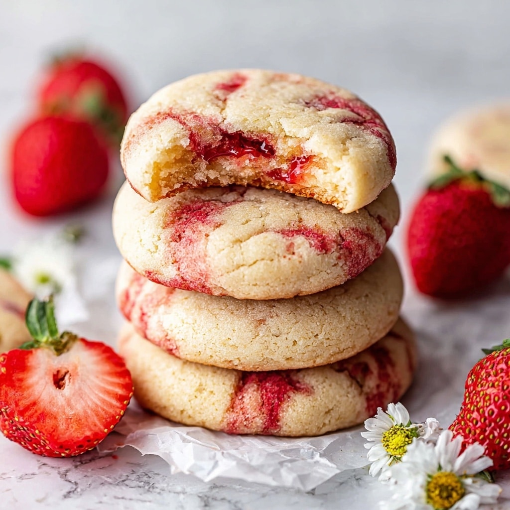 Strawberry Cheesecake Cookies Recipe - Recipe Image